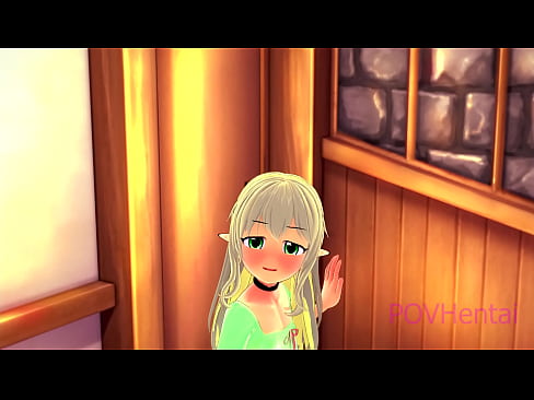 ❤️ (Trap) Elvish maid توهان جي منهن ڌوئڻ ۾ مدد ڪري ٿي. ❤️ معياري فحش
